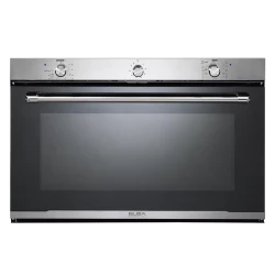 Elba 90cm Black Electric Built-in Oven: 121L Capacity, 10 Cooking Programs for Baking, Roasting, and More. Enjoy precise temperature control and even heat distribution for perfect culinary results. A stylish and efficient kitchen appliance.