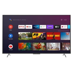 Sharp 86-inch Smart TV – UHD 4K – Android Smart TV System – 3 HDMI Ports and 2 USB Ports – Model 4T-C86FN6NX – A stunning viewing experience with ultra-clear images and vivid colors, along with quick access to apps and entertainment content
