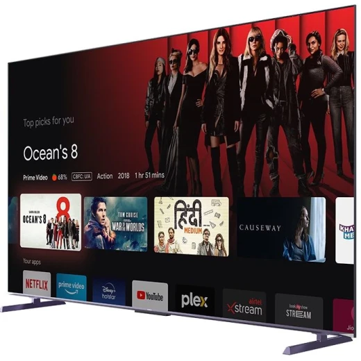 تلفزيون 4K مقاس 100 بوصة مع جهاز استقبال مدمج وتحكم صوتي من سكايوورث - سكي ورث - Image 3
