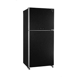 Sharp Freestanding Refrigerator – 480 Liter Capacity – Digital Inverter Motor – Two Doors – Black – Model SJ-PV63G-BK – Modern design provides efficient cooling and prevents frost buildup while preserving food freshness and high energy efficiency