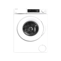 Sharp washing machine – 7 kg capacity – 1000 RPM spin speed – A++ energy efficiency class – 15 wash programs – white color – model ES-FE710DZL-B – practical and efficient design for gently washing clothes and protecting everyday fabrics while saving energy