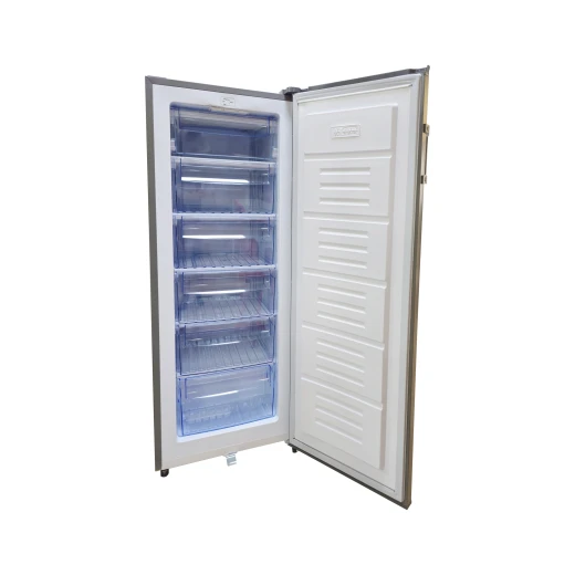 Isola 169L Upright Freezer – 6 Drawers – Energy Efficiency Class A+ – Silver Color – Practical design for organizing and storing frozen food easily and efficiently at home - IZOLA - Image 2
