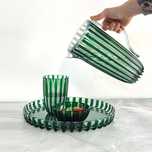 Guzzini Guzzini Dolcevita Tumblers Set of 4 Pieces Green, BPA-Free, Designed by Pio & Tito Toso, Stylish and Durable - Guzzini - Image 4