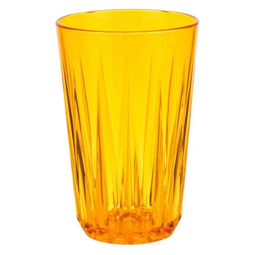APS Crystal Reusable Trans Tumbler 500ml Orange Unbreakable, Dishwasher Safe, Stackable, BPA-Free APS Crystal Reusable Trans Tumbler 500ml Orange Unbreakable, Dishwasher Safe, Stackable, BPA-Free