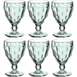 Leonardo Brindisi Glass, Set of 6, Green, 310ml