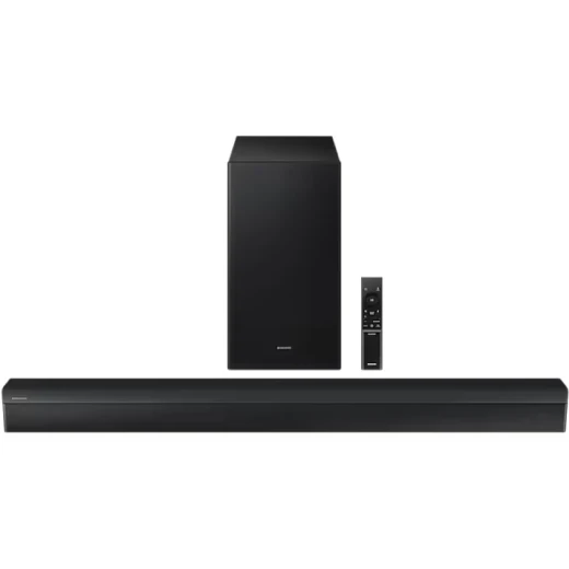 ‫جهاز الصوت B-series Soundbar طراز HW-B650D مدعم بـ 3.1 قناة مع مضخم صوت Subwoofer – لعام (2024)‬ من سامسونج