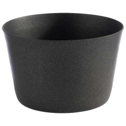 APS Metal Bowl Dia 8.5cm H 8.5cm Black