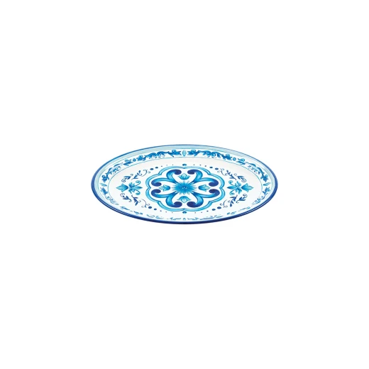 صينية تقديم بيضاوية صغيرة بلوز قطر 35.5 × 25.5 × 3 سم من جوزيني صينية تقديم بيضاوية صغيرة بلوز قطر 35.5 × 25.5 × 3 سم من جوزيني