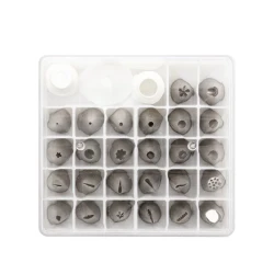 Decora 26 Nozzles 2 Couplers and Nail Box Set