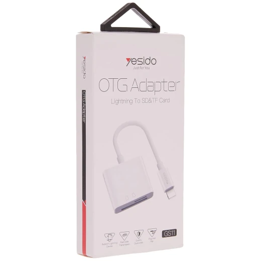 قارئ بطاقات SD وTF من يسيدو لايتنينغ - GS11 - يسيدو - Image 3