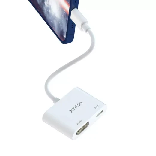 محول يسيدو HM06 لايتنينغ إلى HDMI، كابل فيديو 4K عالي الجودة - يسيدو - Image 9