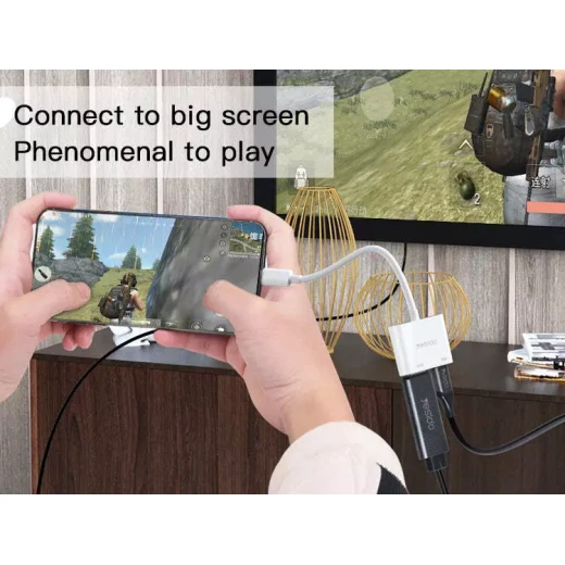 محول يسيدو HM06 لايتنينغ إلى HDMI، كابل فيديو 4K عالي الجودة - يسيدو - Image 3