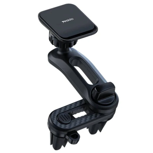 حامل سيارة مغناطيسي قابل للتعديل بزاوية 360 درجة من Yesido Wtech C106 بمنفذ هواء مزدوج لهاتف Iphone وSamsung وHuawei وOneplus وOppo وHoner وXiaomi Mi حامل سيارة مغناطيسي قابل للتعديل بزاوية 360 درجة من Yesido Wtech C106 بمنفذ هواء مزدوج لهاتف Iphone وSamsung وHuawei وOneplus وOppo وHoner وXiaomi Mi