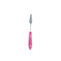 Decora 1pc Diamond Shaped Stainless Steel Flat Spoon with Non-Slip Handle 21 cm