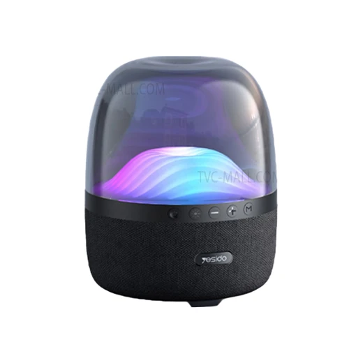 مكبر صوت لاسلكي من يسيدو مع إضاءة RGB بتقنية بلوتوث/USB/TF/AUX 10W YSW08 مكبر صوت لاسلكي من يسيدو مع إضاءة RGB بتقنية بلوتوث/USB/TF/AUX 10W YSW08