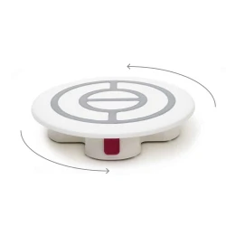 Decora Revolving turntable w/base & arrest button 32cm