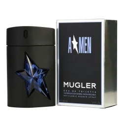 Thierry Mugler A Men Eau de Toilette 100ml: An Invigorating Woody and Fresh Fragrance for Men. Experience the Bold, Captivating Scent of A Men. A True Classic.