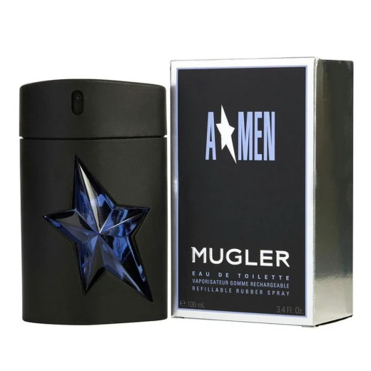 Thierry Mugler A Men Eau de Toilette 100ml: An Invigorating Woody and Fresh Fragrance for Men. Experience the Bold, Captivating Scent of A Men. A True Classic. Thierry Mugler A Men Eau de Toilette 100ml: An Invigorating Woody and Fresh Fragrance for Men. Experience the Bold, Captivating Scent of A Men. A True Classic.