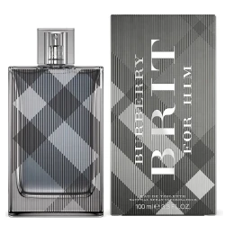 Burberry Brit Eau de Toilette for Men 100ml Amber Woody Fragrance Everyday Elegance