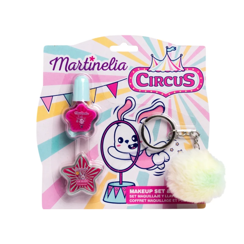مجموعة مكياج وسلسلة مفاتيح سيرك مارتينيليا - Martinilla