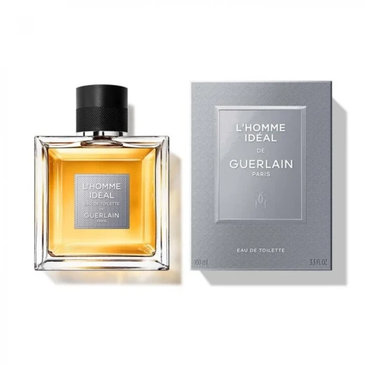 Guerlain L'Homme Ideal Eau de Toilette 100ml Men's Amaretto Woody Citrus Fragrance Perfume Guerlain L'Homme Ideal Eau de Toilette 100ml Men's Amaretto Woody Citrus Fragrance Perfume
