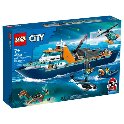 LEGO City قارب استكشاف الغوص 60377 - لعبة بناء بحرية، تحتوي على بيئة مرجانية، غواصة صغيرة، 3 شخصيات صغيرة، ومجسمات راي مانتا، سمكة قرش، سرطان، سمكتين، و2 سلحفاة LEGO City قارب استكشاف الغوص 60377 - لعبة بناء بحرية، تحتوي على بيئة مرجانية، غواصة صغيرة، 3 شخصيات صغيرة، ومجسمات راي مانتا، سمكة قرش، سرطان، سمكتين، و2 سلحفاة