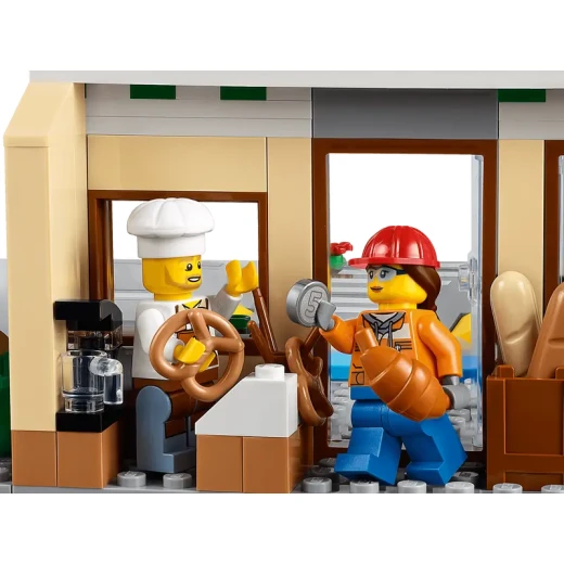 LEGO City شارع التسوق 60306 مجموعة بناء؛ لعبة بناء رائعة للأطفال، جديدة لعام 2021 (533 قطعة) - ليجو - Image 5