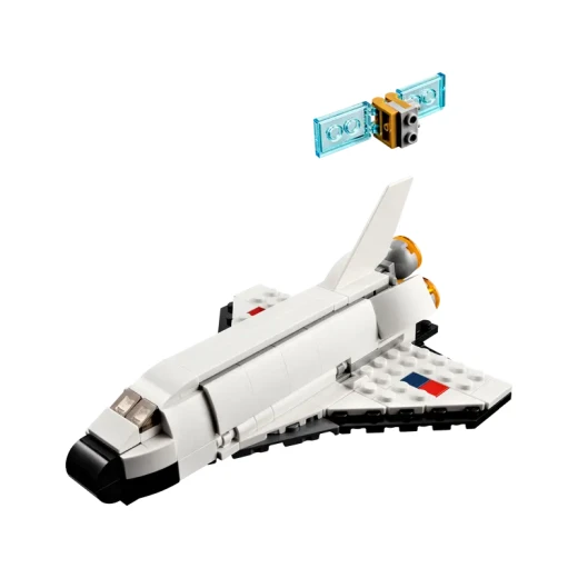 LEGO Creator 3 في 1 ألعاب مكوك الفضاء - مجموعة بناء ألعاب الفضاء للأولاد والبنات، أعمار 6+ - خيار لبناء مركبتين فضائيتين أو رائد فضاء - هدية تعليمية لعيد ميلاد الأطفال والعطلات - 31134 من ليغو - ليجو - Image 10