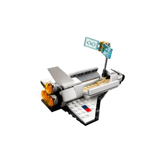 LEGO Creator 3 في 1 ألعاب مكوك الفضاء - مجموعة بناء ألعاب الفضاء للأولاد والبنات، أعمار 6+ - خيار لبناء مركبتين فضائيتين أو رائد فضاء - هدية تعليمية لعيد ميلاد الأطفال والعطلات - 31134 من ليغو - ليجو - Image 3