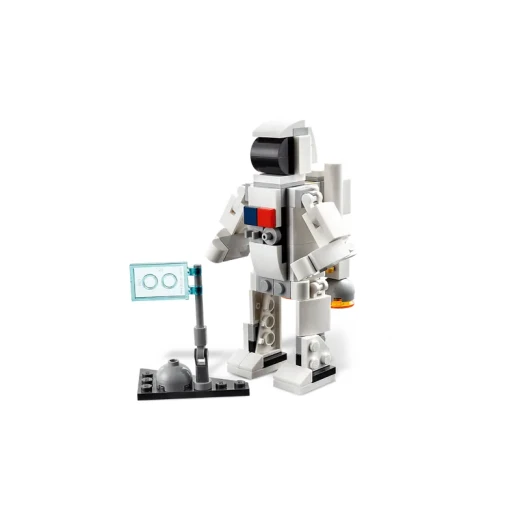 LEGO Creator 3 في 1 ألعاب مكوك الفضاء - مجموعة بناء ألعاب الفضاء للأولاد والبنات، أعمار 6+ - خيار لبناء مركبتين فضائيتين أو رائد فضاء - هدية تعليمية لعيد ميلاد الأطفال والعطلات - 31134 من ليغو - ليجو - Image 6