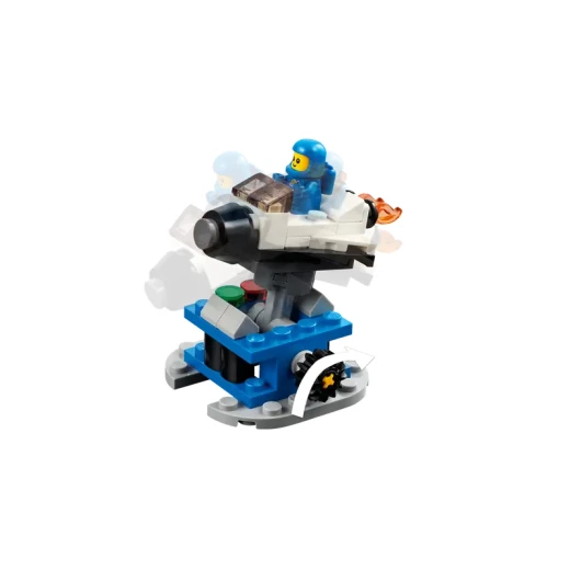 LEGO Creator 3 في 1 شاحنة مسطحة مع لعبة هليكوبتر، تتحول من شاحنة مسطحة إلى طائرة مروحية إلى هوت رود وسيارة SUV، فكرة هدية للأولاد والبنات من عمر 7 سنوات فما فوق، 31146 من ليغو - ليجو - Image 3