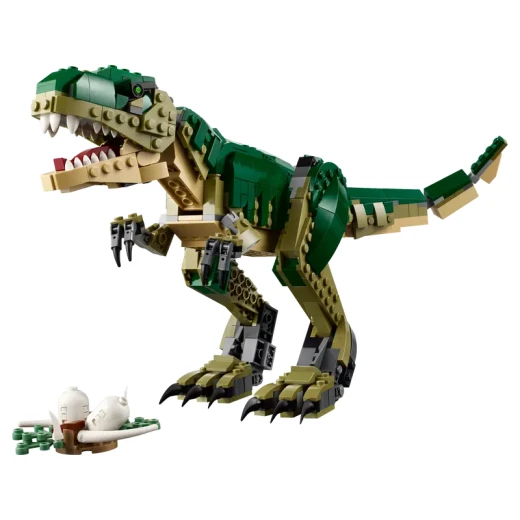 LEGO Creator 3 في 1 لعبة تي ريكس - مجموعة بناء ديناصور للأطفال، للأولاد والبنات، أعمار 9+ - 3 خيارات للبناء، من تي ريكس إلى تريسراتبس إلى بتروداكتيل - فكرة هدية لعيد الميلاد - 31151 من ليغو - ليجو - Image 2