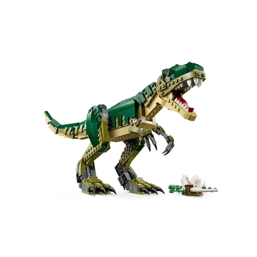 LEGO Creator 3 في 1 لعبة تي ريكس - مجموعة بناء ديناصور للأطفال، للأولاد والبنات، أعمار 9+ - 3 خيارات للبناء، من تي ريكس إلى تريسراتبس إلى بتروداكتيل - فكرة هدية لعيد الميلاد - 31151 من ليغو - ليجو - Image 3