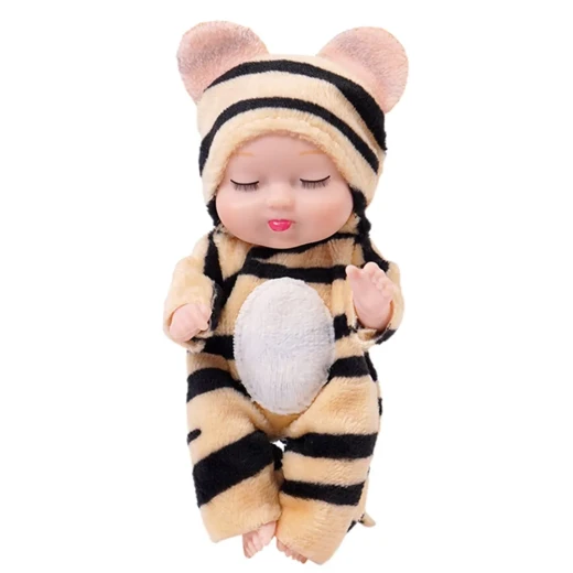 mini sleeping baby doll dress in custom , 11 cm