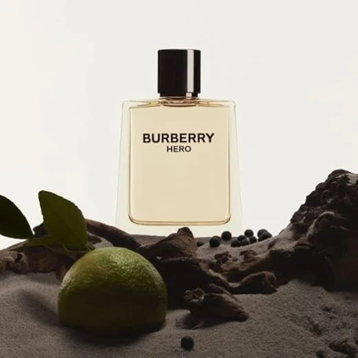 عطر بوربري هيرو او دي تواليت 150 مل للرجال عطر خشبي عطري رائحة متطورة - بيربيري - Image 2
