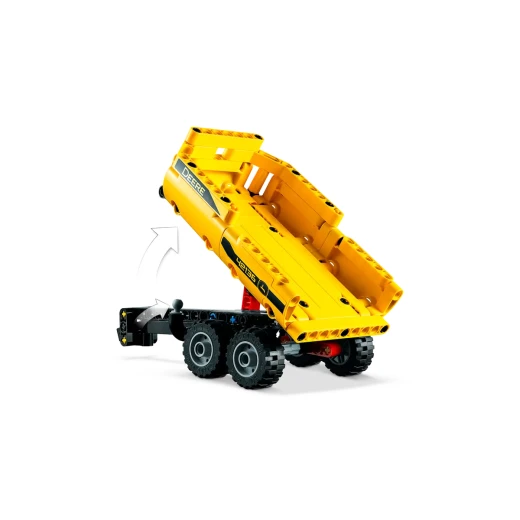 تكنيك جرار جون دير 9620 R 4WD (42136) توجيه مفصلي، ميزات واقعية، مقطورة مع آلية رفع، مناسب للأعمار من 8 فما فوق، مثالي لمحبي الجرارات من ليغو - Image 2