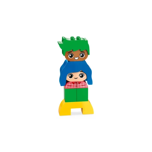 ليغو DUPLO لعبتي الأولى عن المشاعر والعواطف التفاعلية، مكعبات بناء ملونة و 4 شخصيات، لعبة اجتماعية وعاطفية للأطفال في مرحلة ما قبل المدرسة، من عمر سنة فما فوق، 10415 - ليجو - Image 7