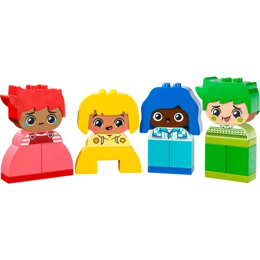 ليغو DUPLO لعبتي الأولى عن المشاعر والعواطف التفاعلية، مكعبات بناء ملونة و 4 شخصيات، لعبة اجتماعية وعاطفية للأطفال في مرحلة ما قبل المدرسة، من عمر سنة فما فوق، 10415 - ليجو - Image 8