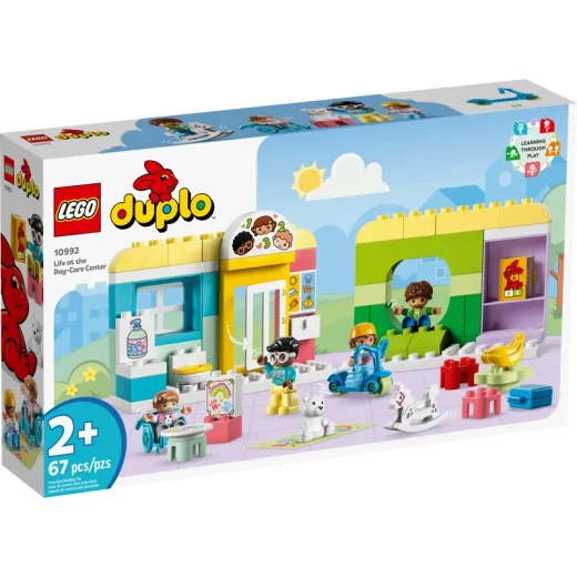 مجموعة ليغو DUPLO مدينة الحياة في مركز الرعاية النهارية 10992، مجموعة ألعاب بناء STEM لمرحلة الطفولة المبكرة للأطفال الصغار، للبنين والبنات التي تحفز الإبداع والتعلم العملي - ليجو - Image 6