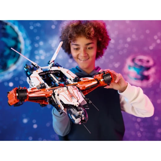 مركبة تكنيك VTOL الفضائية الثقيلة ، فكرة هدية فضائية للأطفال، لعبة بطابع فضائي، مجموعة بناء مركبات للعب الخيالي، لعبة مركبة فضائية للأطفال بعمر 10 سنوات، 42181 من ليغو - ليجو - Image 3