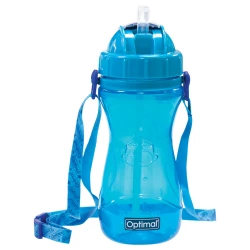 Optimal Silicone Straw Bottle 500 Ml 12+ M Blue