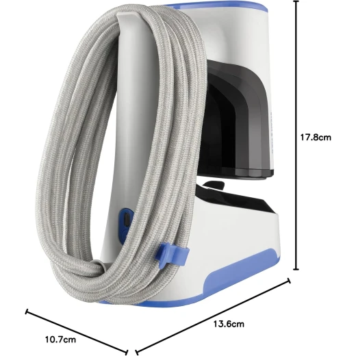 Russell Hobbs Steamer Foldable & Antibacterial Steam & Fold (1500W, Sanitizes, Fast Heating, Powerful, 150ml Tank, Fabric Tip, 3m Cord Ideal for Travel) Iron 26740-56 - Russell Hobbs - Image 12