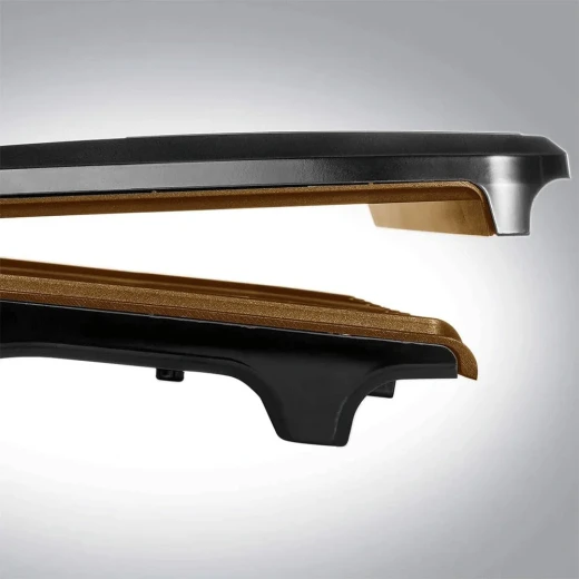 25811-56 شواية نحاسية متوسطة الحجم 2 في 1، تخزين عملي، أداء وتصميم ممتاز، سهولة التنظيف من جورج فورمان - جورج فورمان - Image 3
