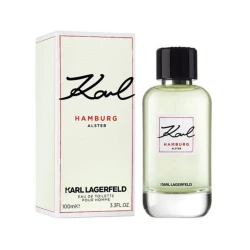 Karl Lagerfeld Hamburg Alster Eau de Toilette for Men 100ml Refreshing Mandarin Mint Fragrance
