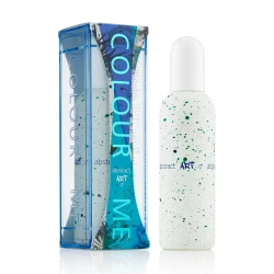 COLOUR ME Abstract Art Eau de Parfum for Men 3 oz Cologne Woody Fragrance Long Lasting Scent
