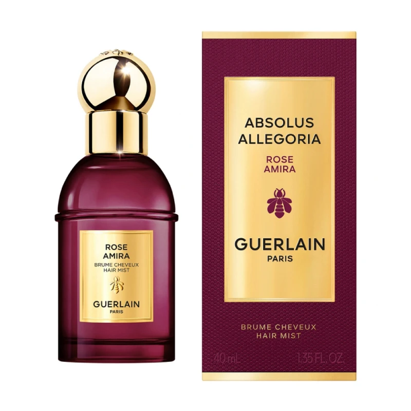 عطر الشعر من مجموعة أبسولوس أليغوريا 40 مل عطر فاخر يدوم طويلاً بنفحات الورد، المسك، الباتشولي واللبان إصدار 2025 من غيرلان - غيرلان
