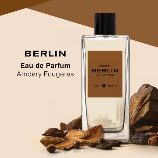 عطر سيتي كوليكشن برلين أو دو بارفان، 3.4 أونصة سائلة (عبوة من قطعة واحدة)، مكونات من الفلفل الأسود وخشب الأرز والفانيليا، عطر رجالي، يدوم طويلًا، عطر يومي، حجم مناسب للسفر من بريت أ بورتر - بريت أ بورتر - Image 4