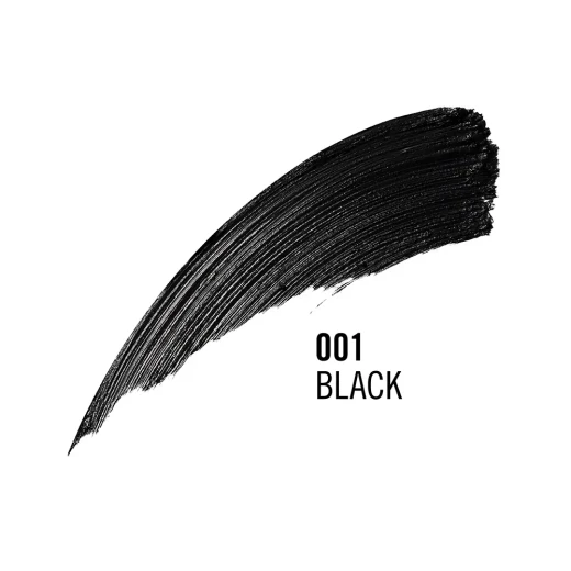 ماسكارا Rimmel KIND & FREE لتكثيف الرموش للعيون الحساسة أسود حجم قابل للبناء وتركيبة ألياف الصبار الطبيعية - ريميل لندن - Image 3