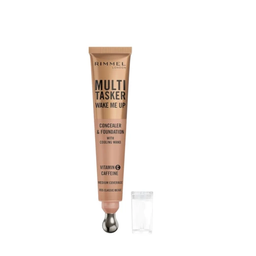 Rimmel London Wake Me Up 2in1 Concealer & Foundation: Brightening Coverage for Radiant Skin 20ml Rimmel London Wake Me Up 2in1 Concealer & Foundation: Brightening Coverage for Radiant Skin 20ml