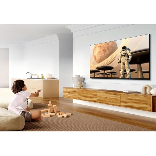 تلفزيون TCL 58 بوصة 4K LED بتقنية HDR10 ودقة UHD – تعزيز الألوان الديناميكي – تصميم معدني بدون حواف – Google TV – موديل 58V6B – ضمان سنتين - تي سي ال - Image 11